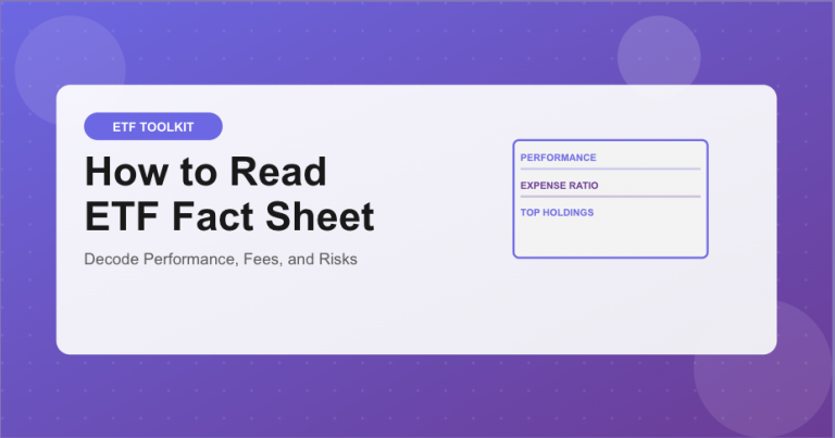 How to Read ETF Fact Sheet