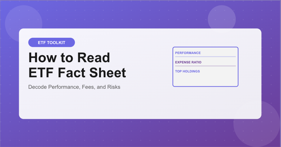 How to Read ETF Fact Sheet